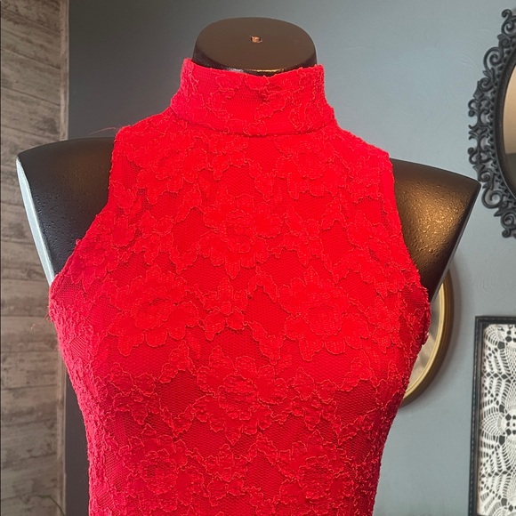 Roberta di Camerino Vibrant Red Mini Dress. Vintage. - Picture 2 of 6